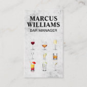Carte De Visite Cocktail (Devant)
