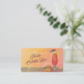 Carte de visite Cocktail Bar (Debout devant)