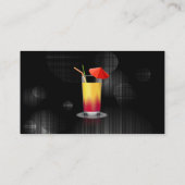 Carte De Visite Cocktail | Barre (Dos)