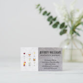 Carte De Visite cocktail Boissons | Mixologie (Debout devant)