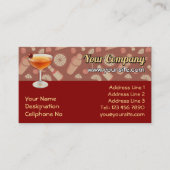 Carte De Visite Cocktail Manhattan (Devant)