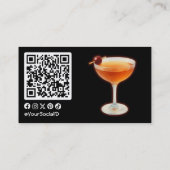 Carte De Visite Cocktail Manhattan (Dos)