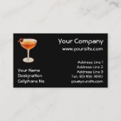 Carte De Visite Cocktail Manhattan (Devant)