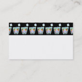 CARTE DE VISITE COCKTAIL - VIEILLE MODE - VERRE ROCHERS (Dos)