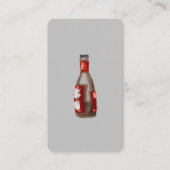 Carte De Visite Cocktails / Barman / Bière Aquarelle (Devant)