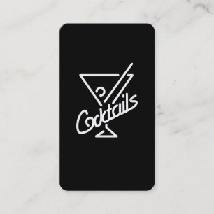 Carte De Visite Cocktails / Bartender