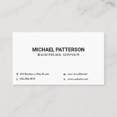 Carte De Visite Cocktails | Code QR | Barre (Dos)