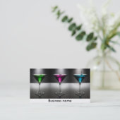 Carte De Visite Cocktails de barman (Debout devant)