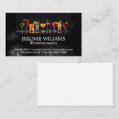 Carte De Visite Cocktails mixtes | Restaurant (Devant / Derrière)