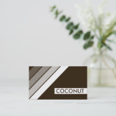 Carte De Visite COCONUT rétro (Debout devant)