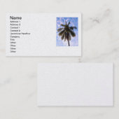 Carte De Visite Cocotier (Devant / Derrière)