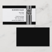 Carte De Visite code de code barres QR (Devant / Derrière)