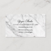 Carte De Visite Code de réduction du vendredi spécial Yoga Studio (Dos)