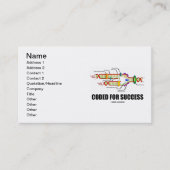 Carte De Visite Codé Pour Réussite (Réplication De L'ADN) (Devant)