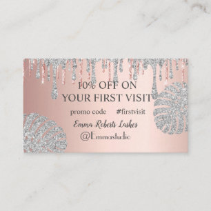 Carte De Visite Code Promo Offre Spéciale Vente Rabais Première Vi