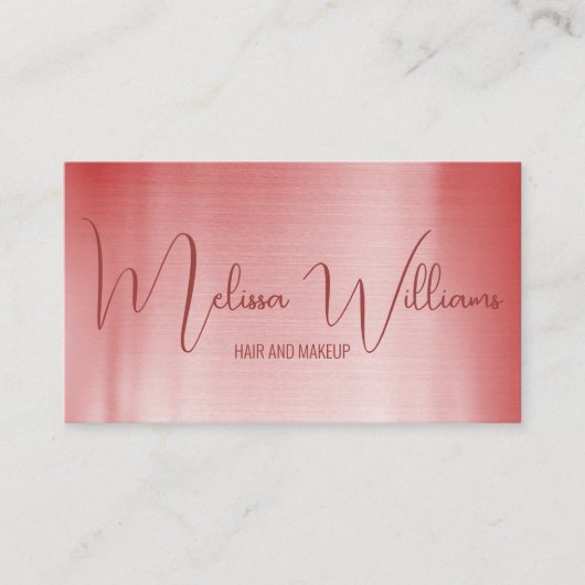 Carte De Visite Code QR (Devant)