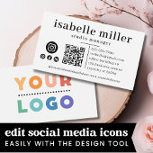 Carte De Visite Code QR