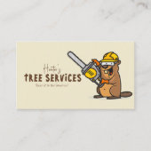 Carte De Visite Code QR Arboristes Forêts Entretien Paysage (Devant)
