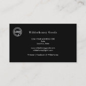 Carte De Visite Code QR Arch Moderne Professionnel Code Profession (Devant)