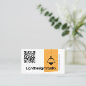 Carte De Visite Code QR Architecte d'intérieur Meubles Chandler (Debout devant)