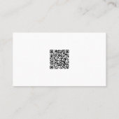 Carte De Visite Code QR avec réparation informatique professionnel (Dos)