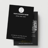 Carte De Visite Code QR avis sur les petites entreprises GOOGLE et