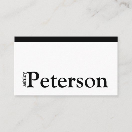 Carte De Visite Code QR blanc balancier professionnel moderne (Devant)