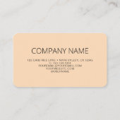 Carte De Visite Code QR Boho Connectez-vous avec nous (Dos)