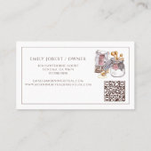 Carte De Visite Code QR Boulangerie Artisanale (Dos)