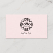 Carte De Visite Code QR Connectez-vous avec nous Logo Photo Entrep (Dos)