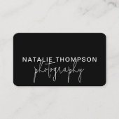 Carte De Visite Code QR Cool pour petites entreprises avec logo ph (Devant)