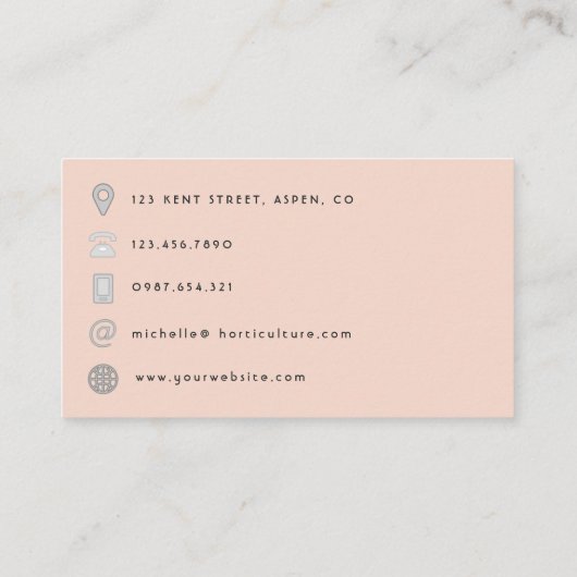 Carte De Visite Code QR cosmique mystique (Dos)