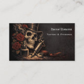 Carte De Visite Code QR d'artiste de tatouage  (Devant)