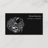 Carte De Visite Code QR d'artiste tatoueur (Devant)