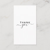 Carte De Visite Code QR de avis Google moderne et élégant (Dos)