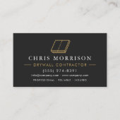 Carte De Visite Code QR de cloison sèche (Devant)