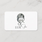 Carte De Visite Code QR de connexion aux médias sociaux Logo (Devant)