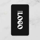 Carte De Visite Code QR de connexion avec nous Logo Réseaux Sociau (Dos)