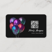 Carte De Visite Code QR de coordinateur d'événement (Devant)