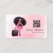 Carte De Visite Code QR de coordinateur d'événement (Devant)