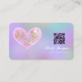 Carte De Visite Code QR de coordinateur d'événement (Devant)