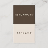 Carte De Visite Code Qr de Fabricant de Chocolat Artisanal Minimal (Devant)