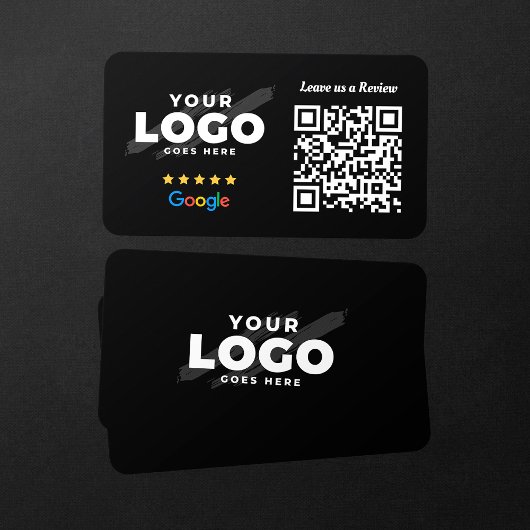 Carte De Visite Code QR de Google Avis Lien d'avis d'entreprise 5 