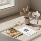 Carte De Visite Code QR de la boutique de parfums parfumés parfumé