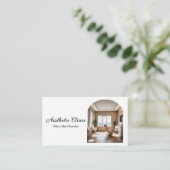Carte De Visite Code QR de la clinique d'esthétique Modern Arch Ph (Debout devant)