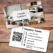 Carte De Visite Code QR de la maison d'hôtes de location de vacanc