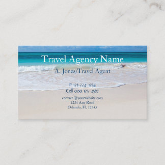 Carte De Visite Code QR de l'agence de voyages
