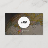 Carte De Visite Code QR de l'agent de voyage (Dos)