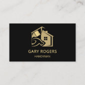 Carte De Visite Code QR de l'artisan de la rénovation et de la rép (Devant)