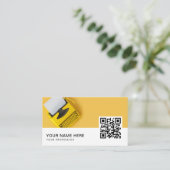 Carte De Visite Code QR de l'auteur (Debout devant)